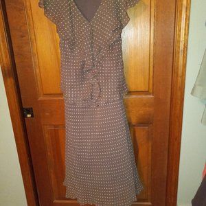 Adorable Adrianna Papell Flirty 2-Piece Summer Dress, US 12